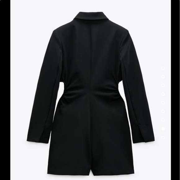 Zara cutout shirt style jumpsuit - Picture 7 of 9